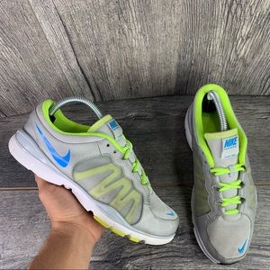 Nike Women’s Flex TR2 Running Shoes Gray Green Blue 511332-006 Size 9.5
